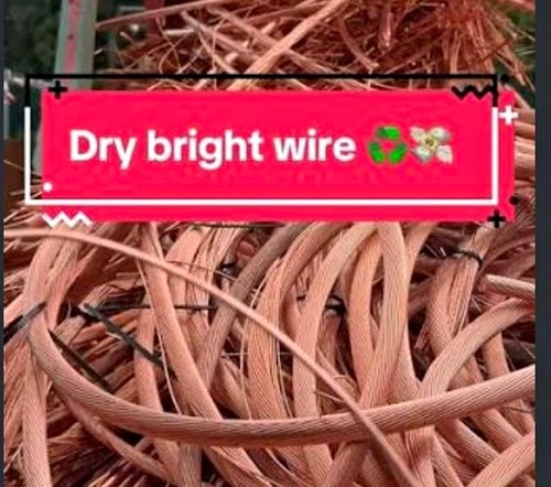 Bright copper wire - wire, scrap