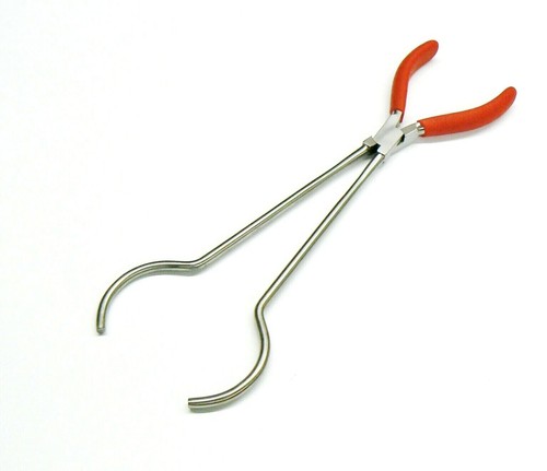 Crucible tongs metal refining - metal,