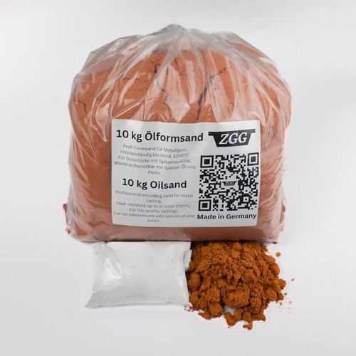 Moulding sand for metal sand