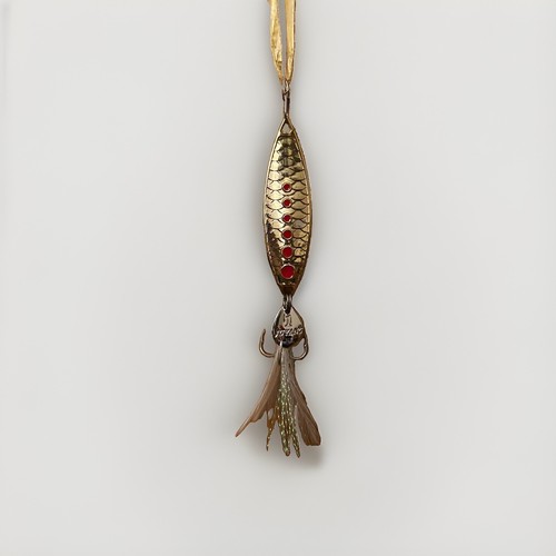 Mepps aglia gold red metal - gold/red,