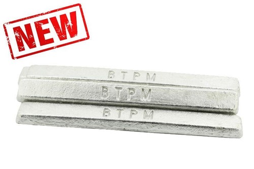 500g premium pewter ingot bar - pewter,