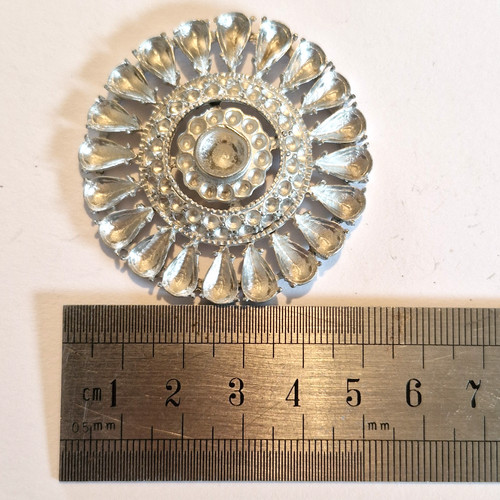 50mm white metal casting - white,