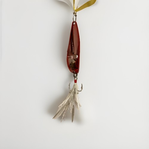 Red silver metal casting - casting, spoon