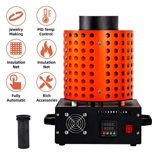 Electric melting furnace 3kg - melting,