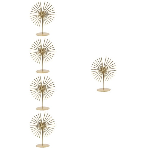 Golden abstract lines metal - golden,